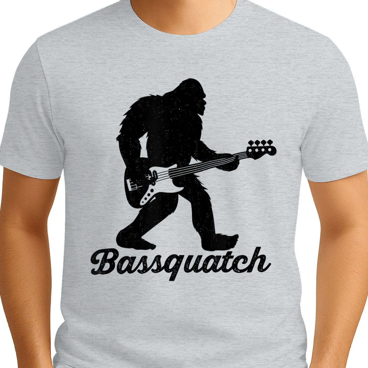 Bigfoot Bass Player Guitar Sasquatch Bassist Music Guitarist