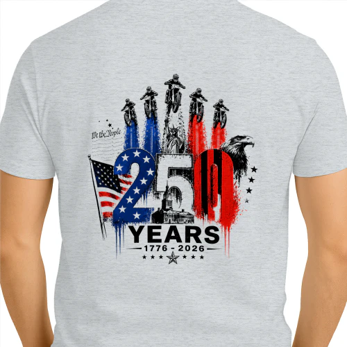 Dirt Bike Motocross 250 Years US