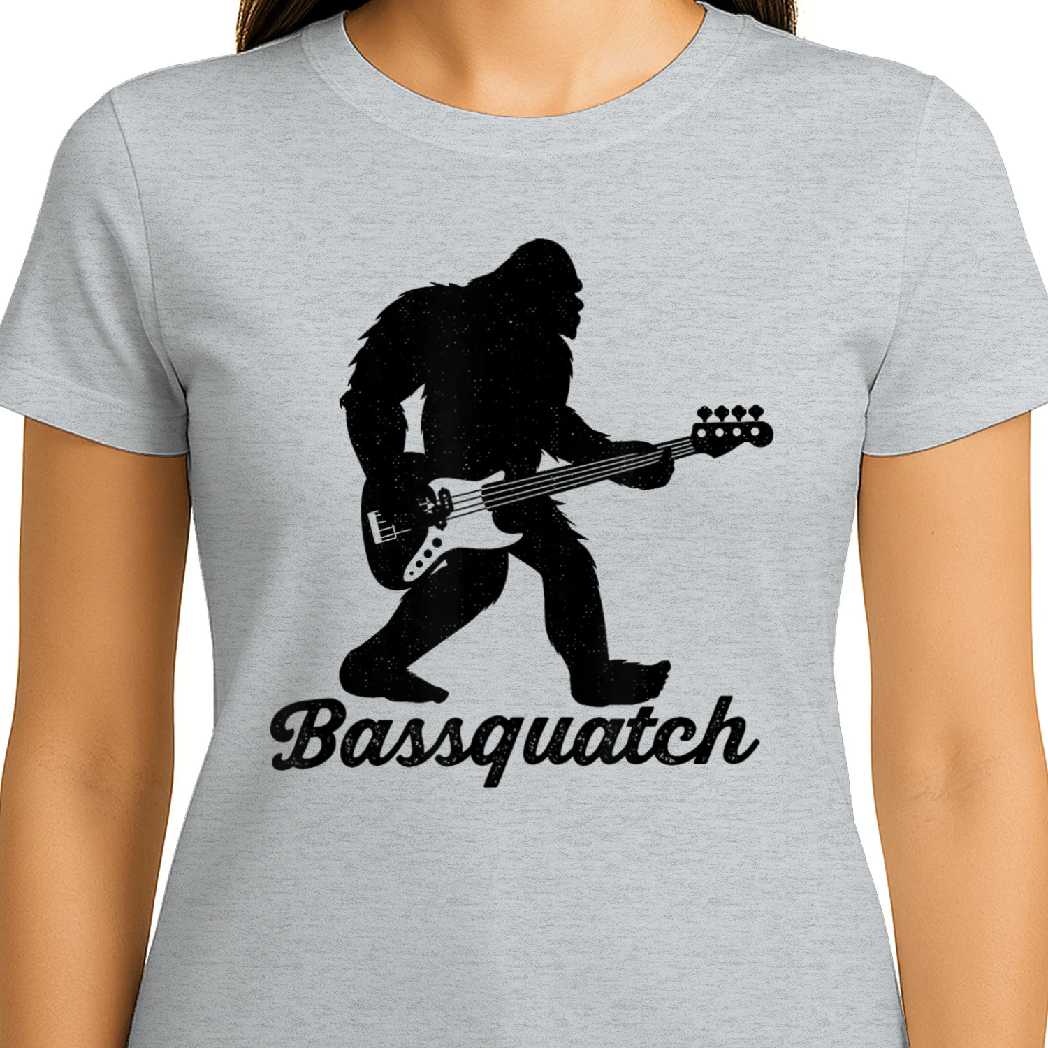 Bigfoot Bass Player Guitar Sasquatch Bassist Music Guitarist