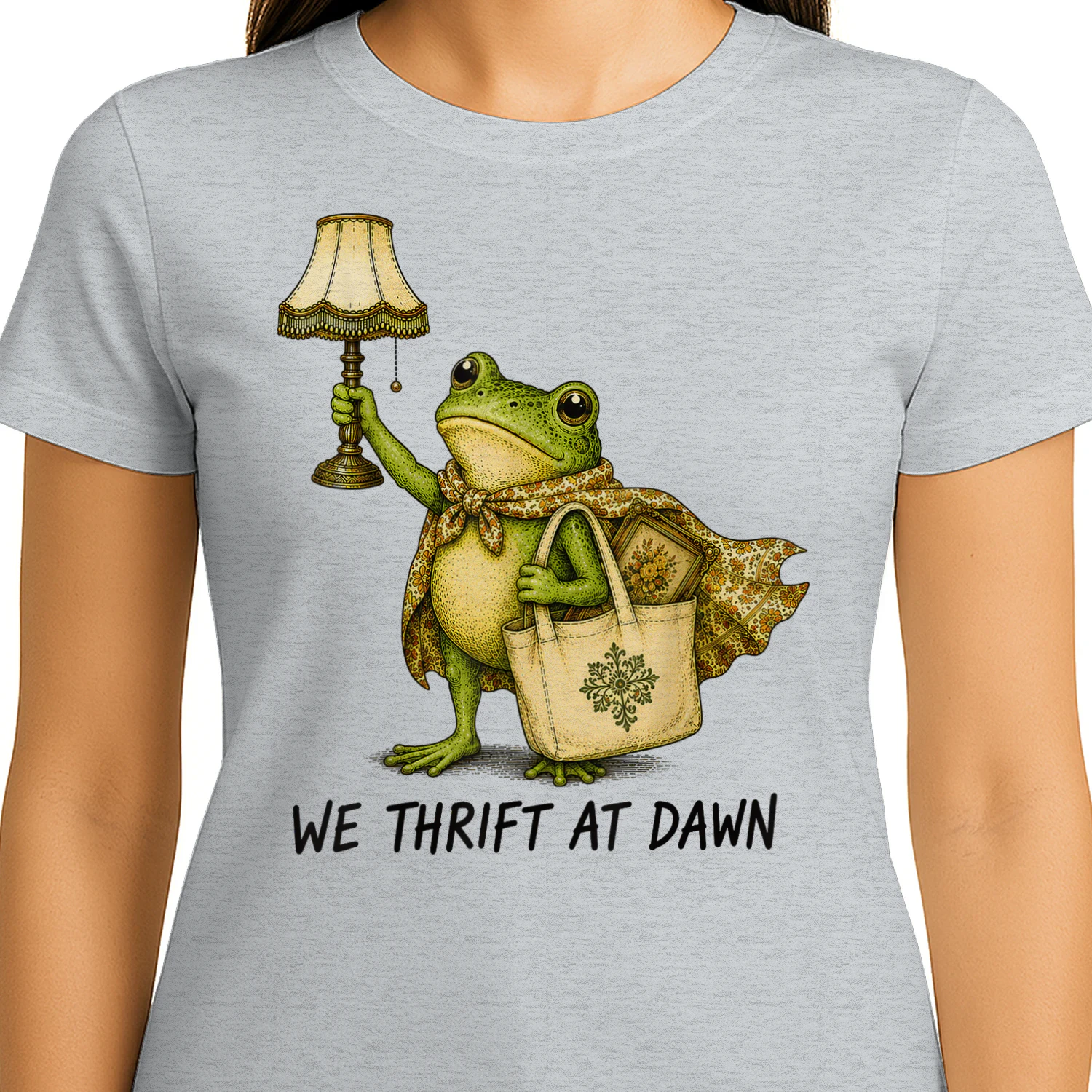 We Thrift At Dawn Frog Thrifting Vintage