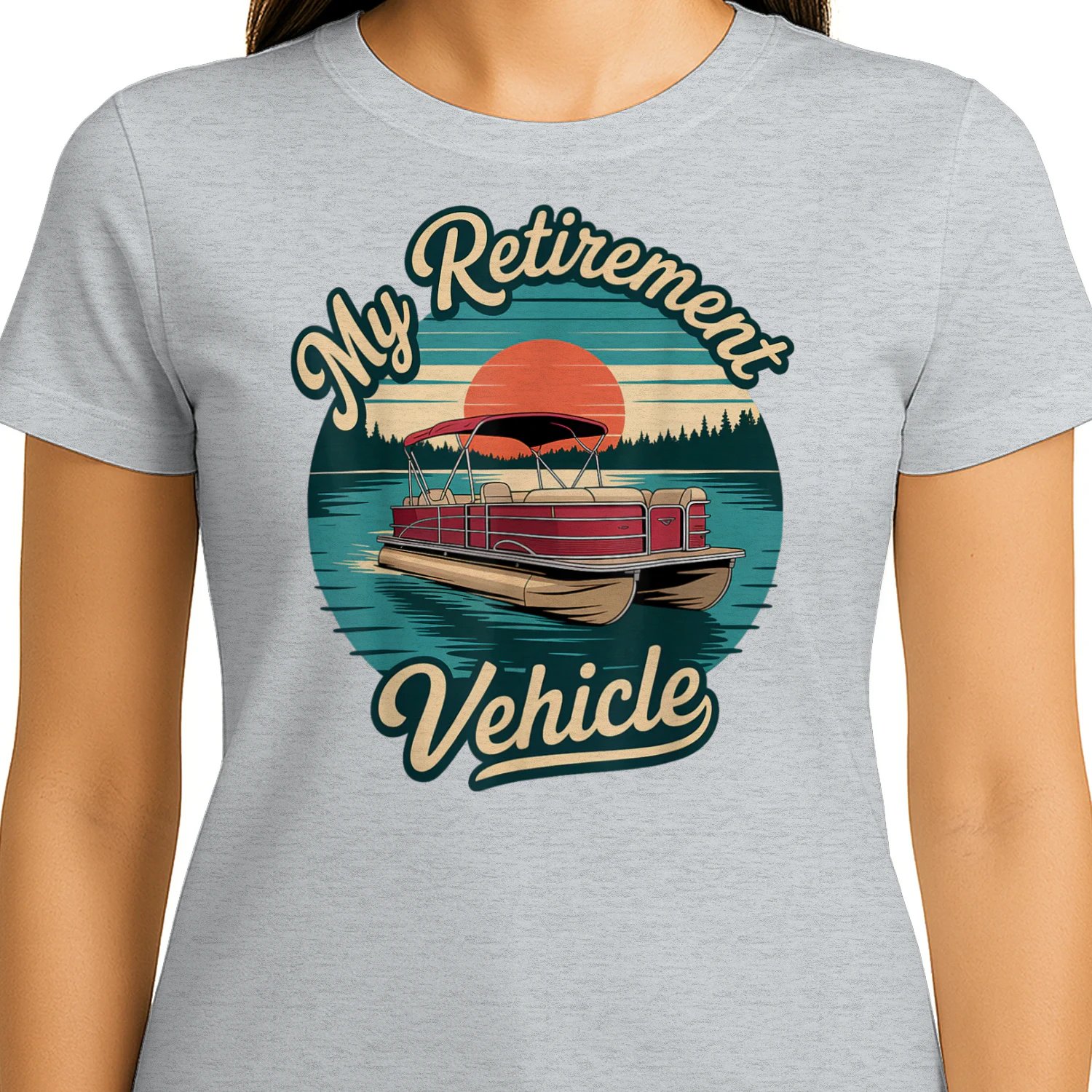 Retirement Vehicle Lake Boating Sailing Pontooning Pontoon