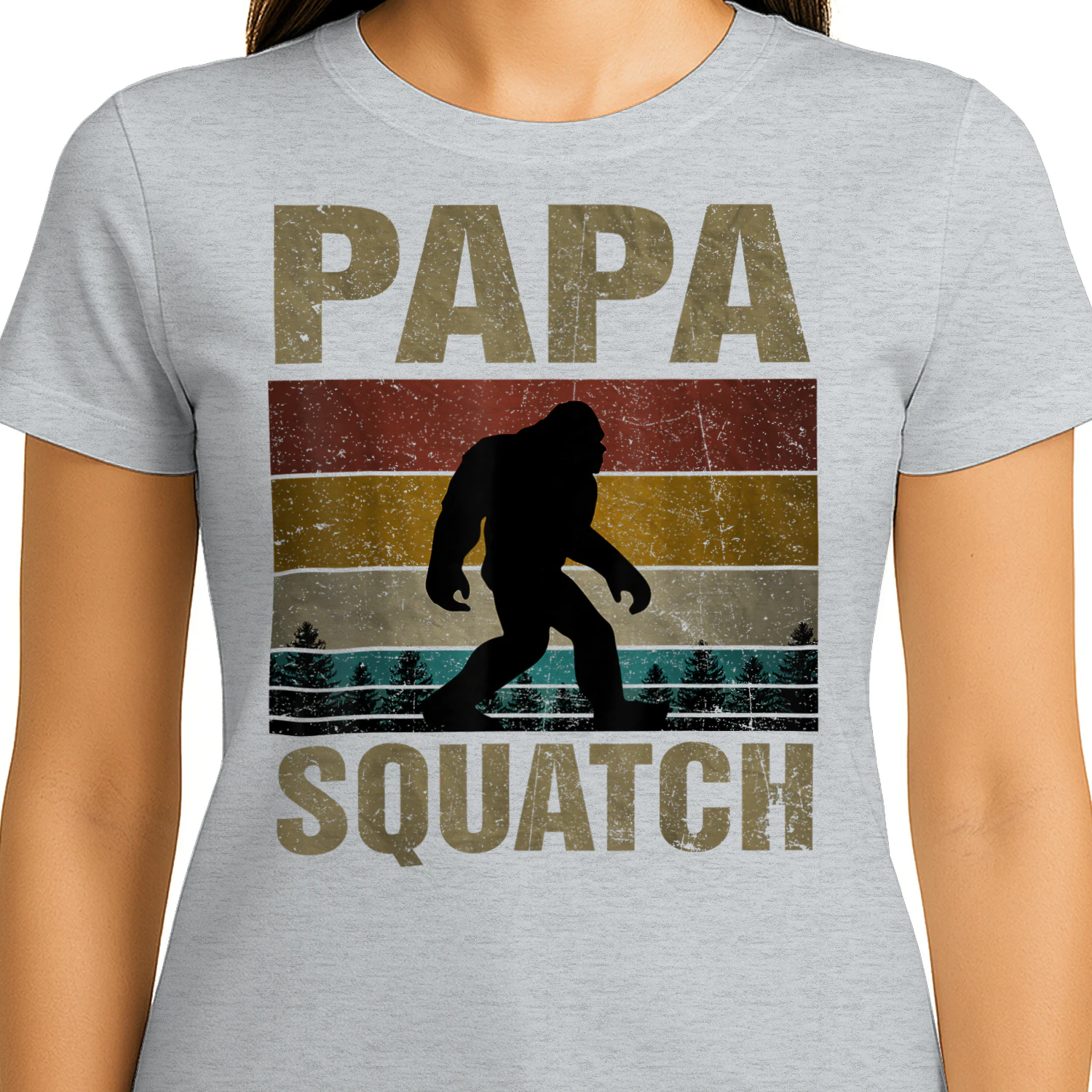 Papa Squatch Bigfoot Papa Sasquatch Yeti Family