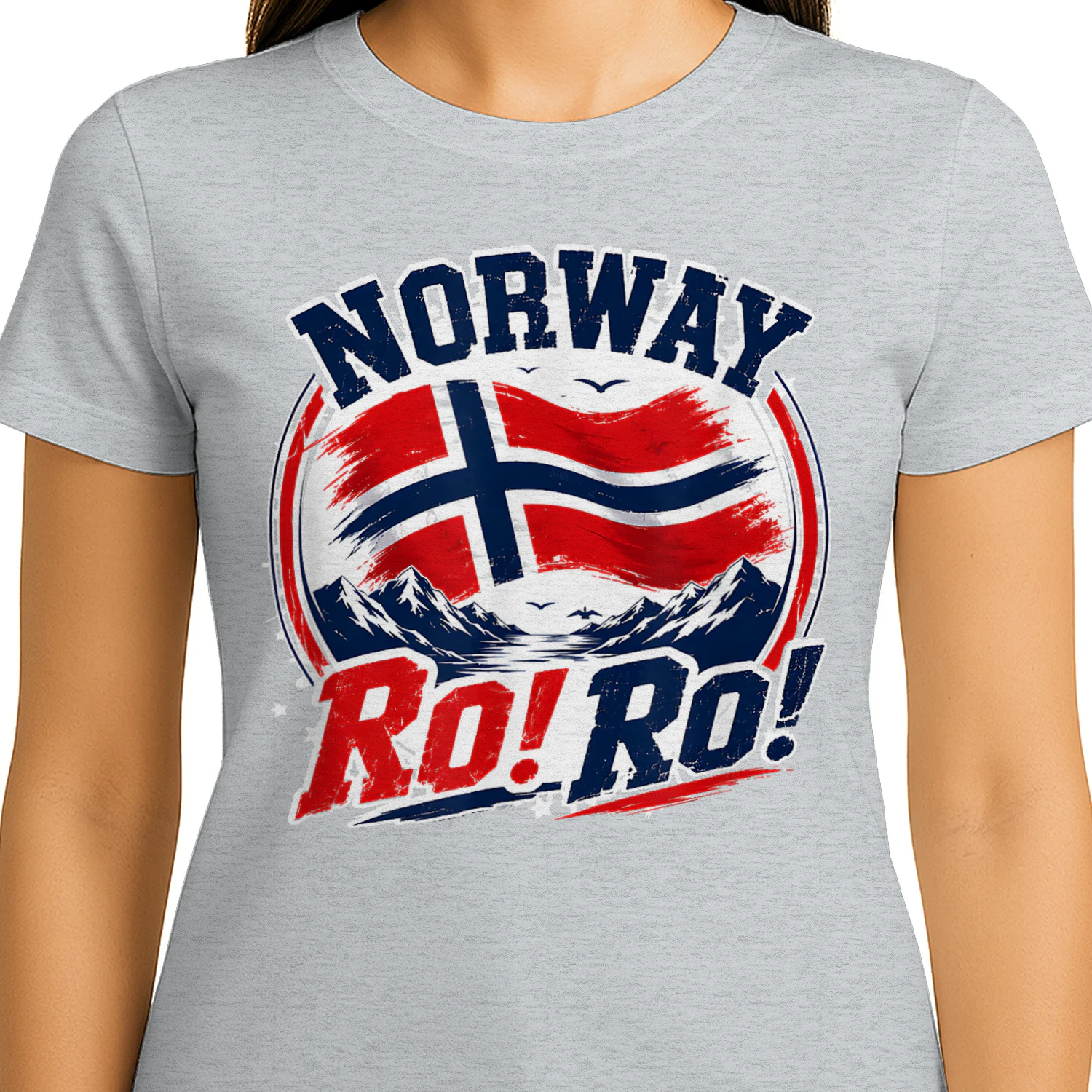 Norway Flag Shirts and Norwegian Flag with Ro Ro