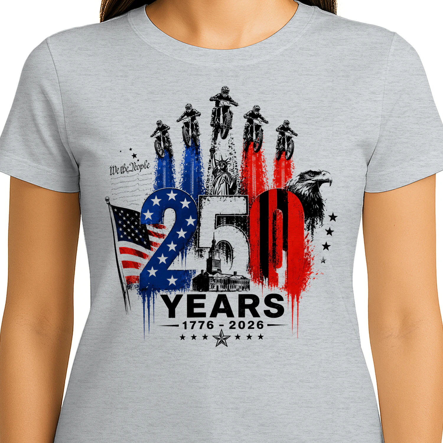 Dirt Bike Motocross 250 Years US