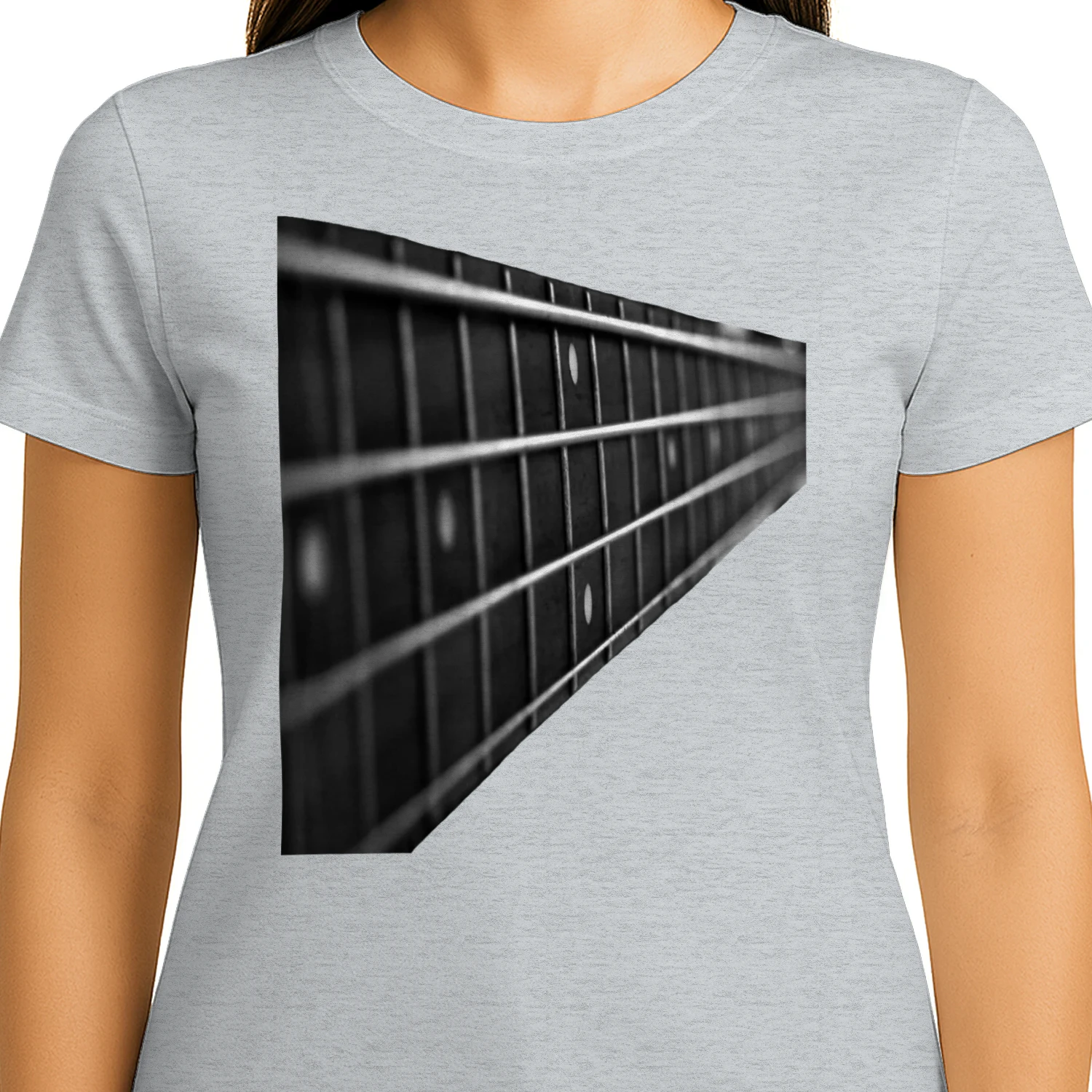 Bass Guitar Superkatillz Adult Unisex Bass Guitar Music T-Shirt Black