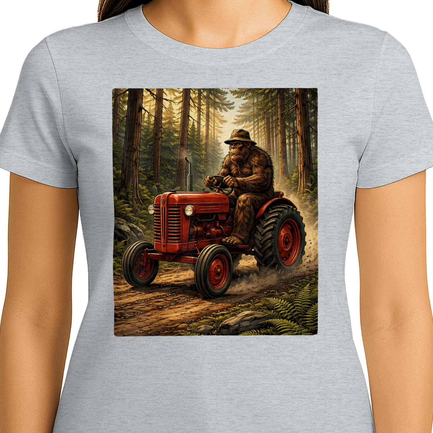 Bigfoot Tractor Design for Farmer Dad Farming Farm Dad