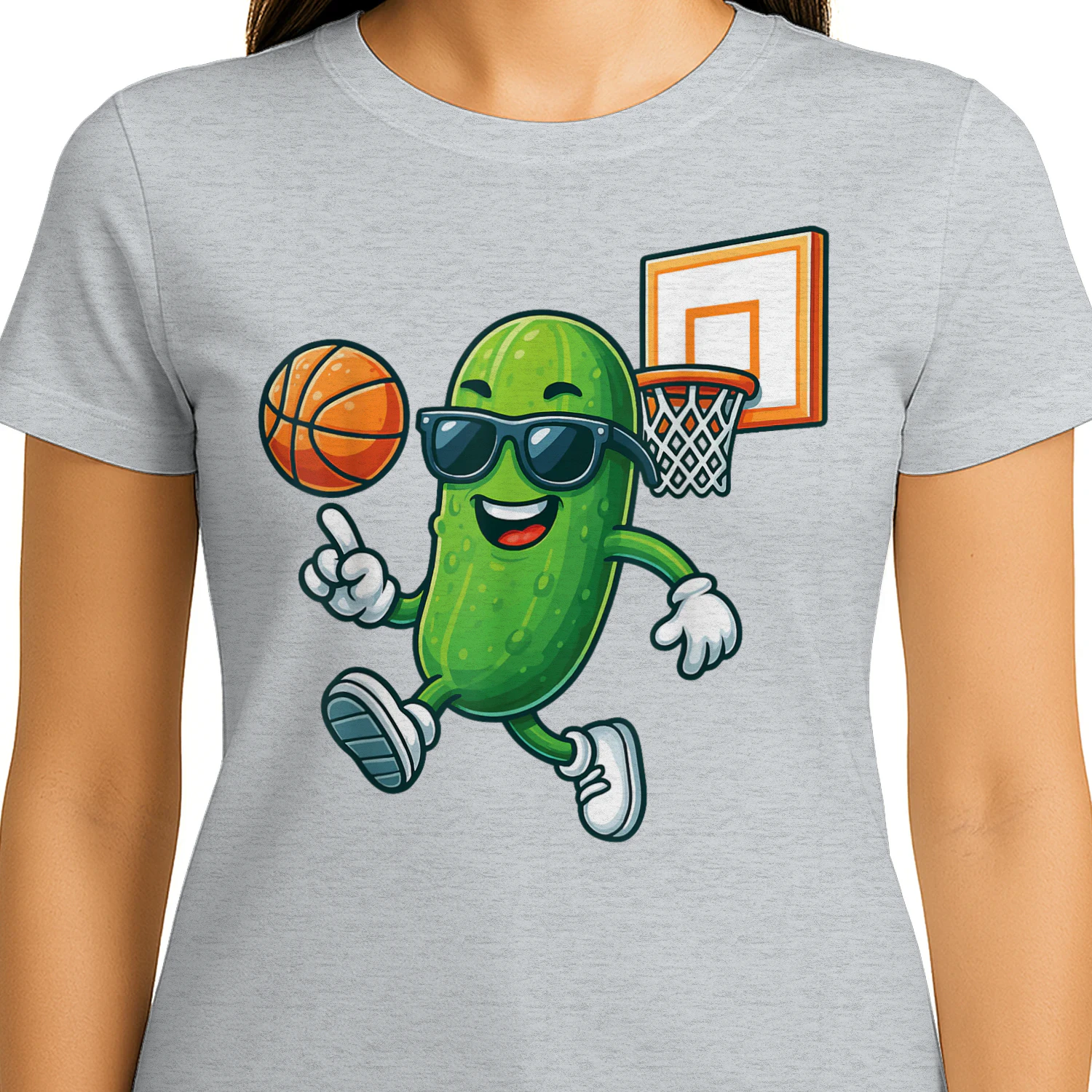 Pickle Playing Basketball