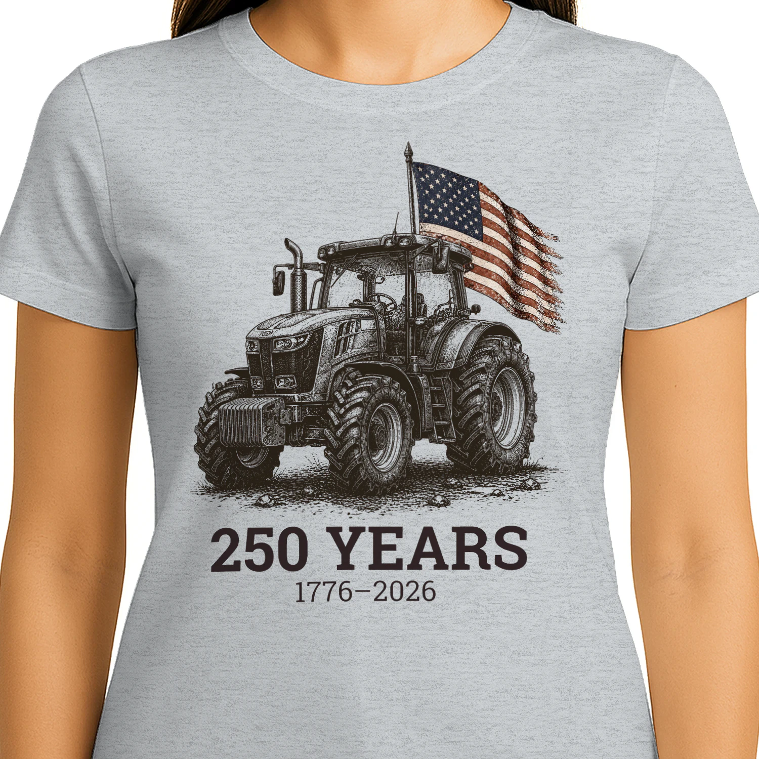Tractor Farming Vintage 250 Years US