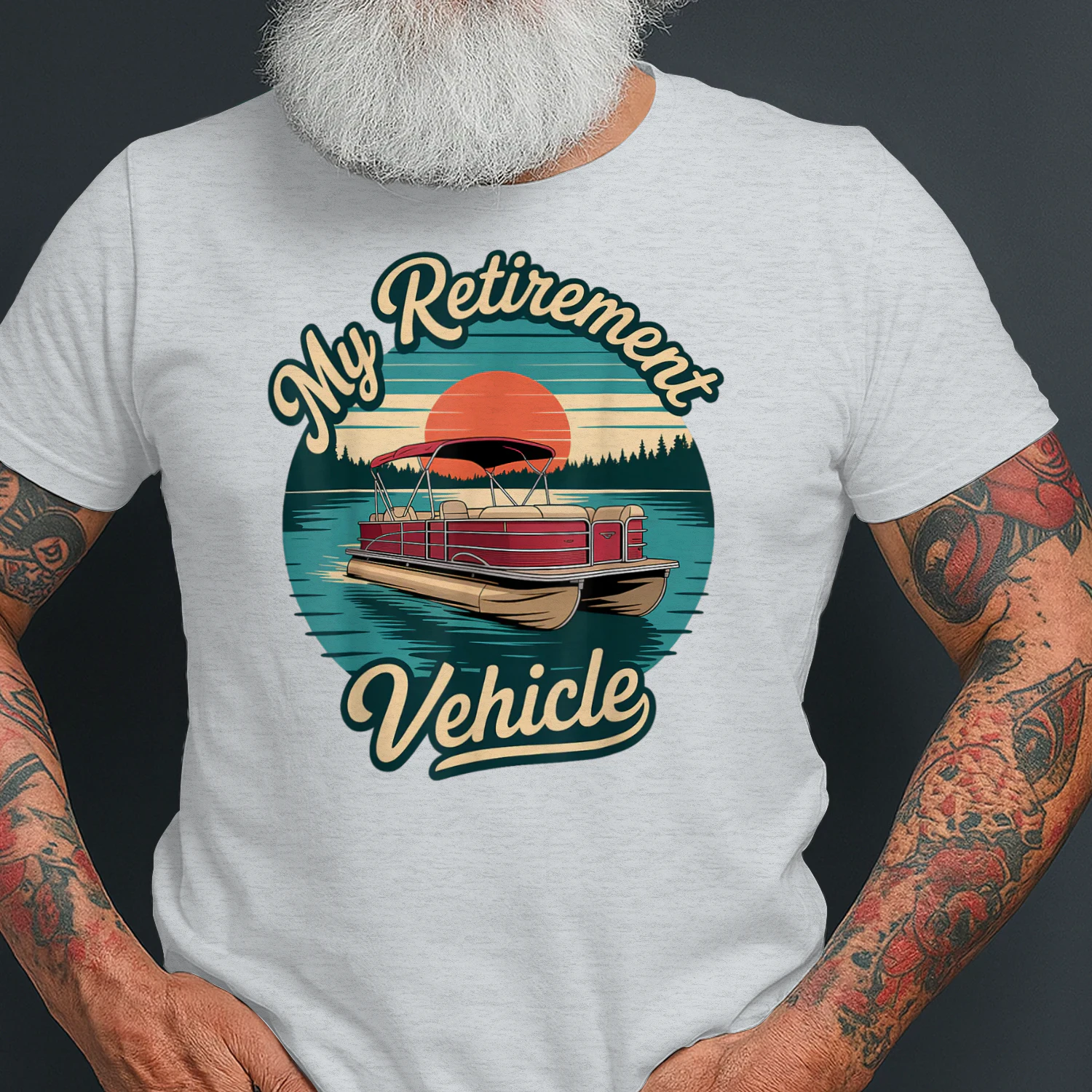 Retirement Vehicle Lake Boating Sailing Pontooning Pontoon
