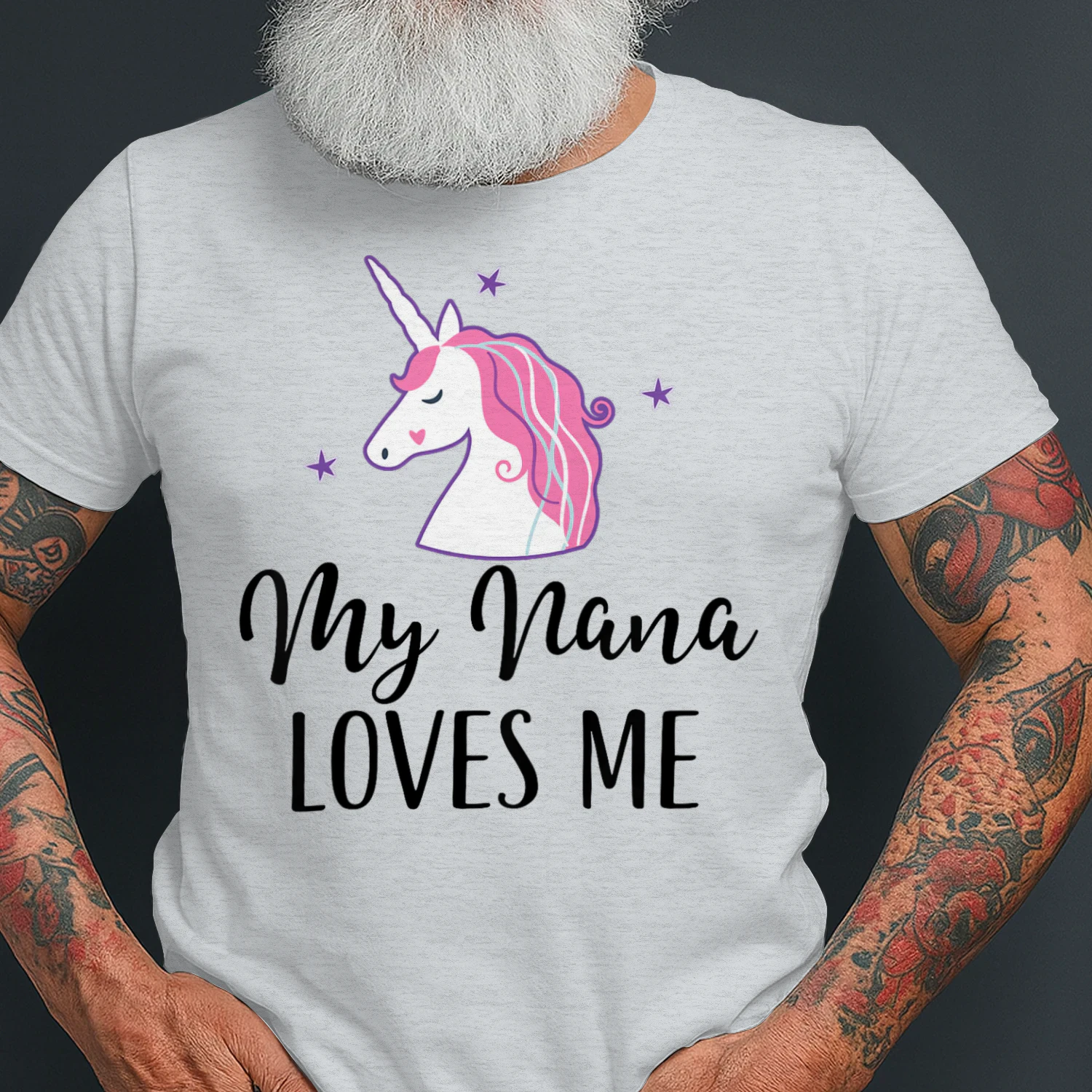 My Nana Loves Me Girl Unicorn