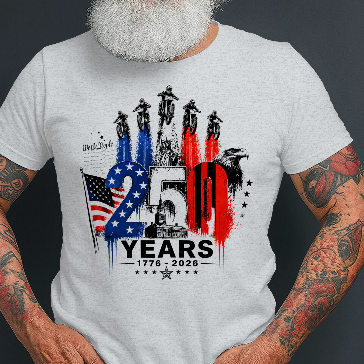 Dirt Bike Motocross 250 Years US