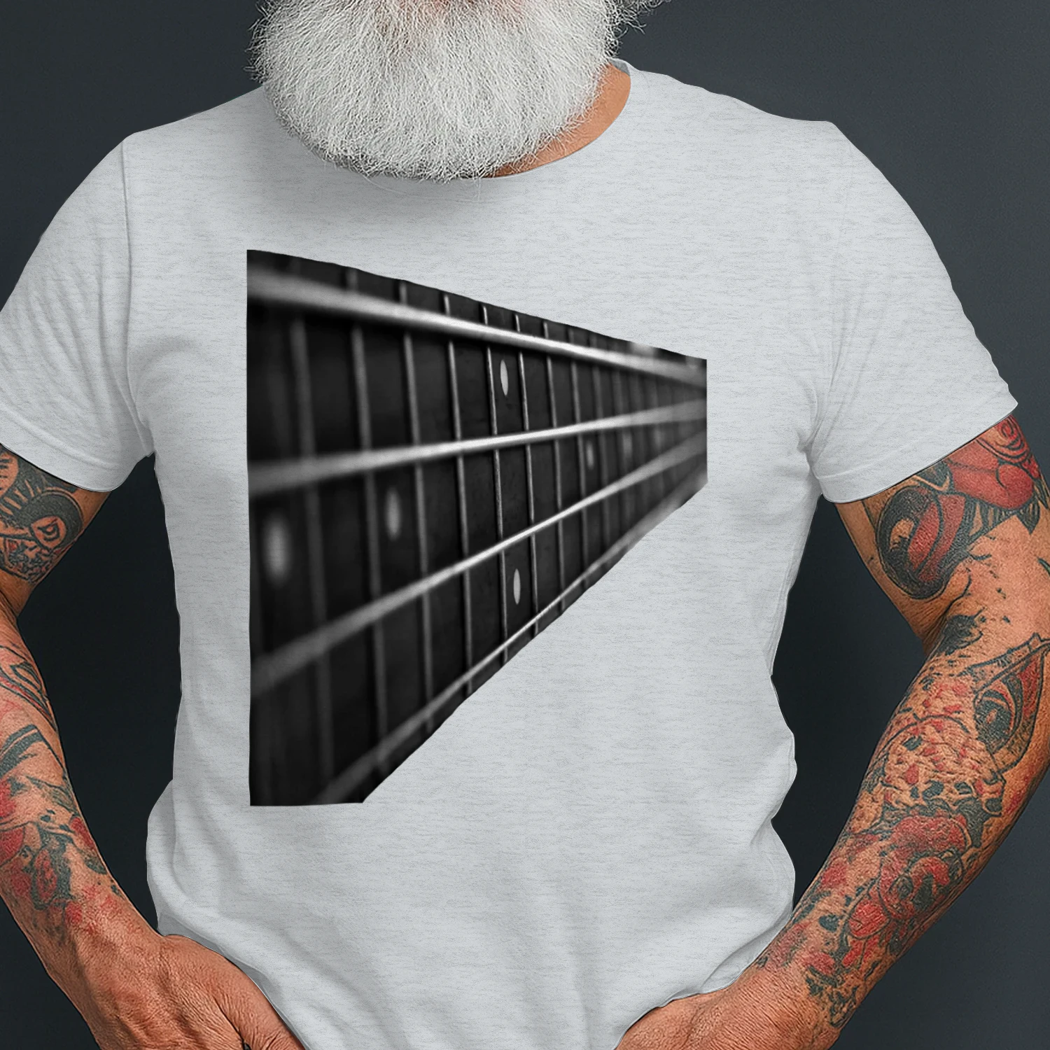 Bass Guitar Superkatillz Adult Unisex Bass Guitar Music T-Shirt Black