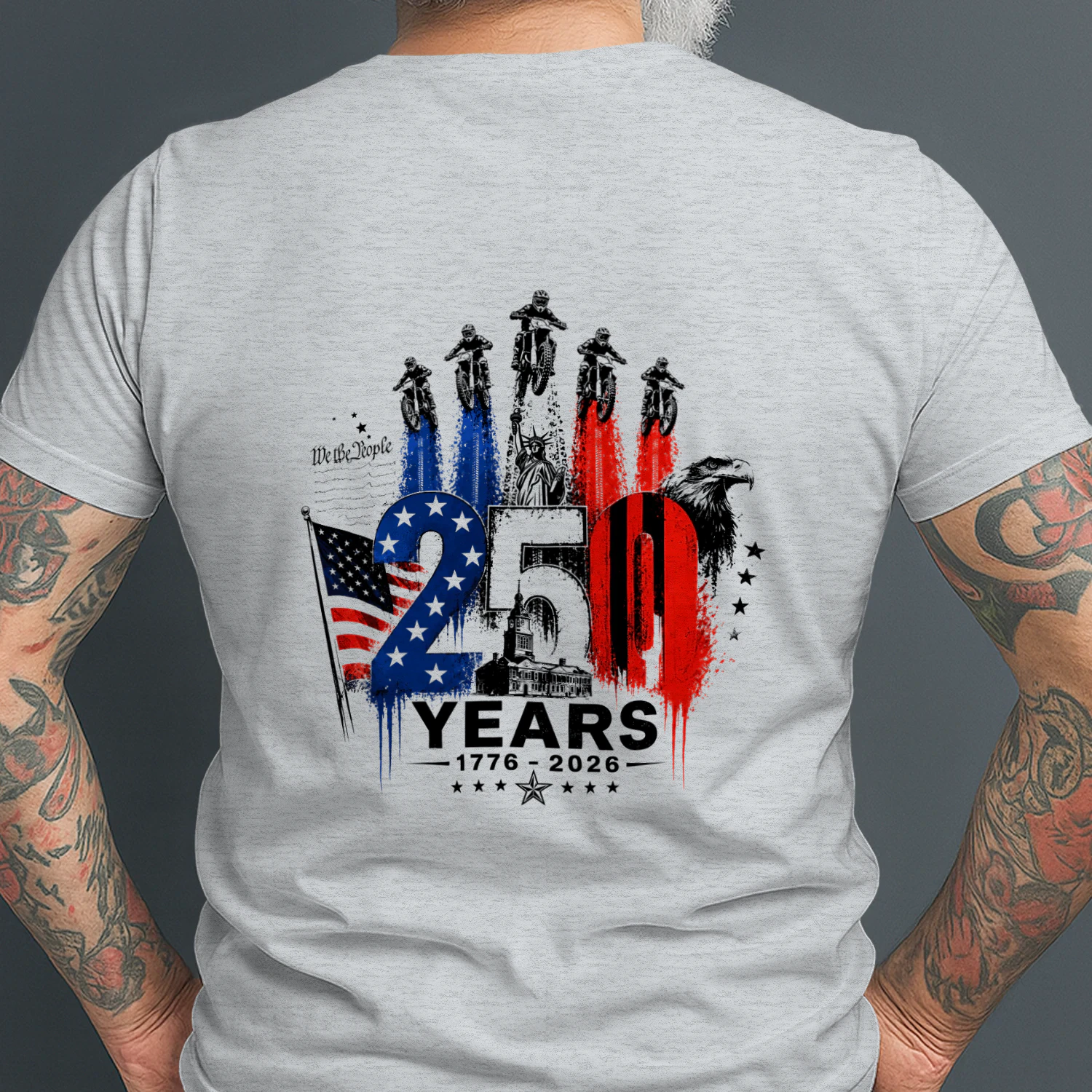 Dirt Bike Motocross 250 Years US