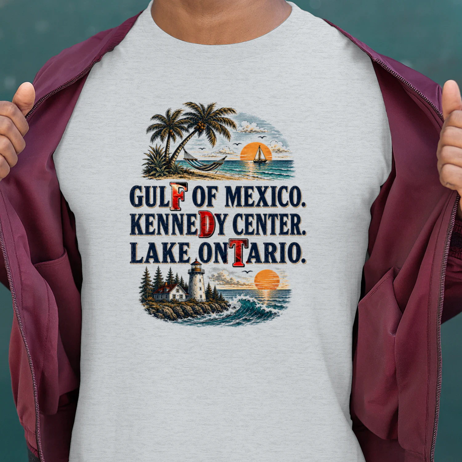 Gulf of Mexico Lake Ontario Kennedy Center