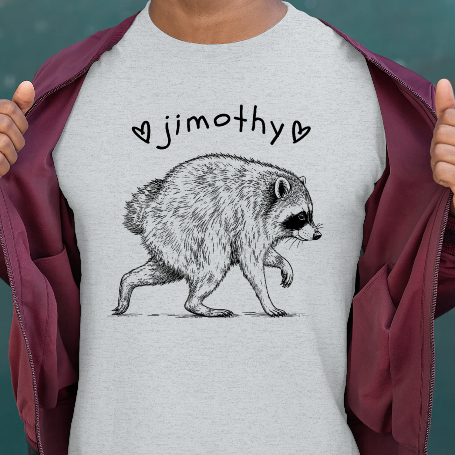 Jimothy Cute Viral Short Spined Racoon