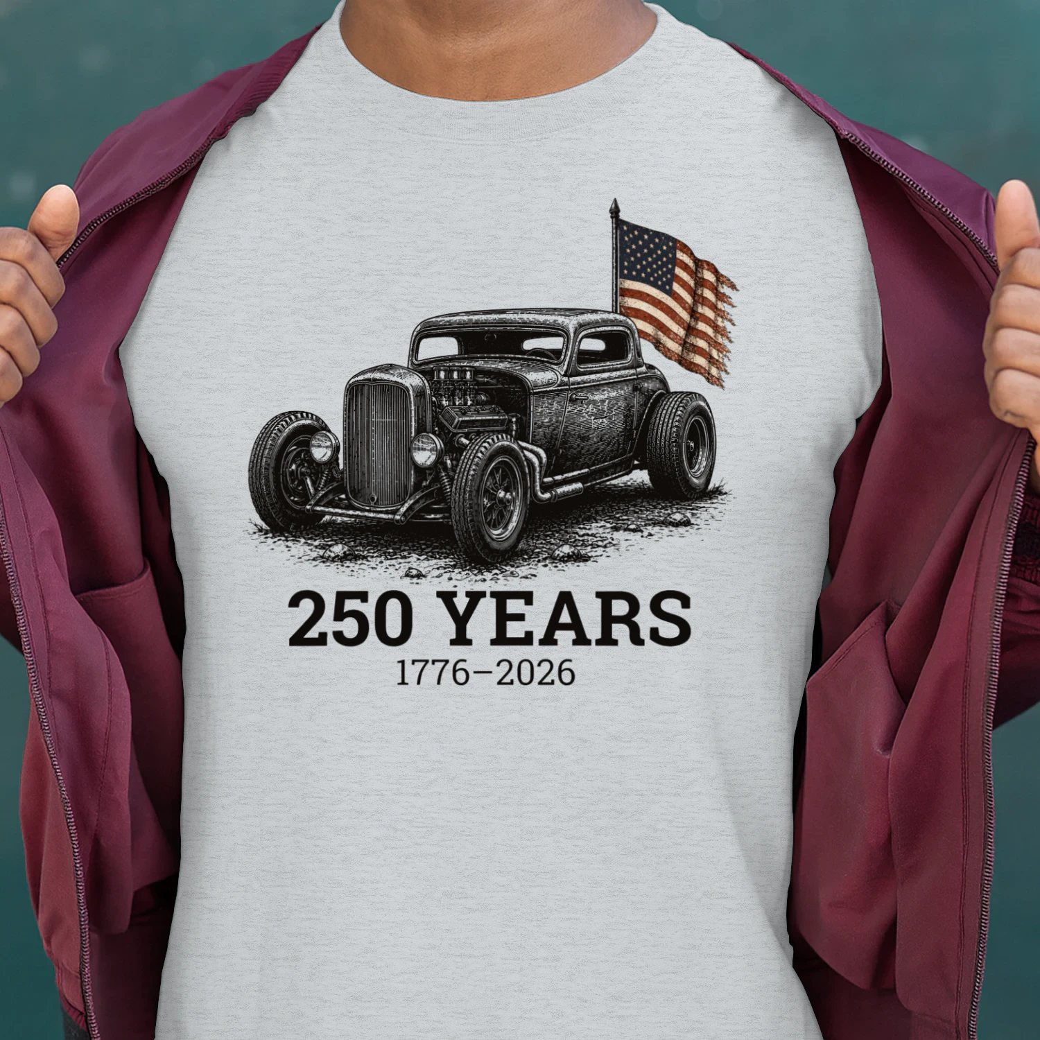 Hod Rod 250 Years America 1776-2026