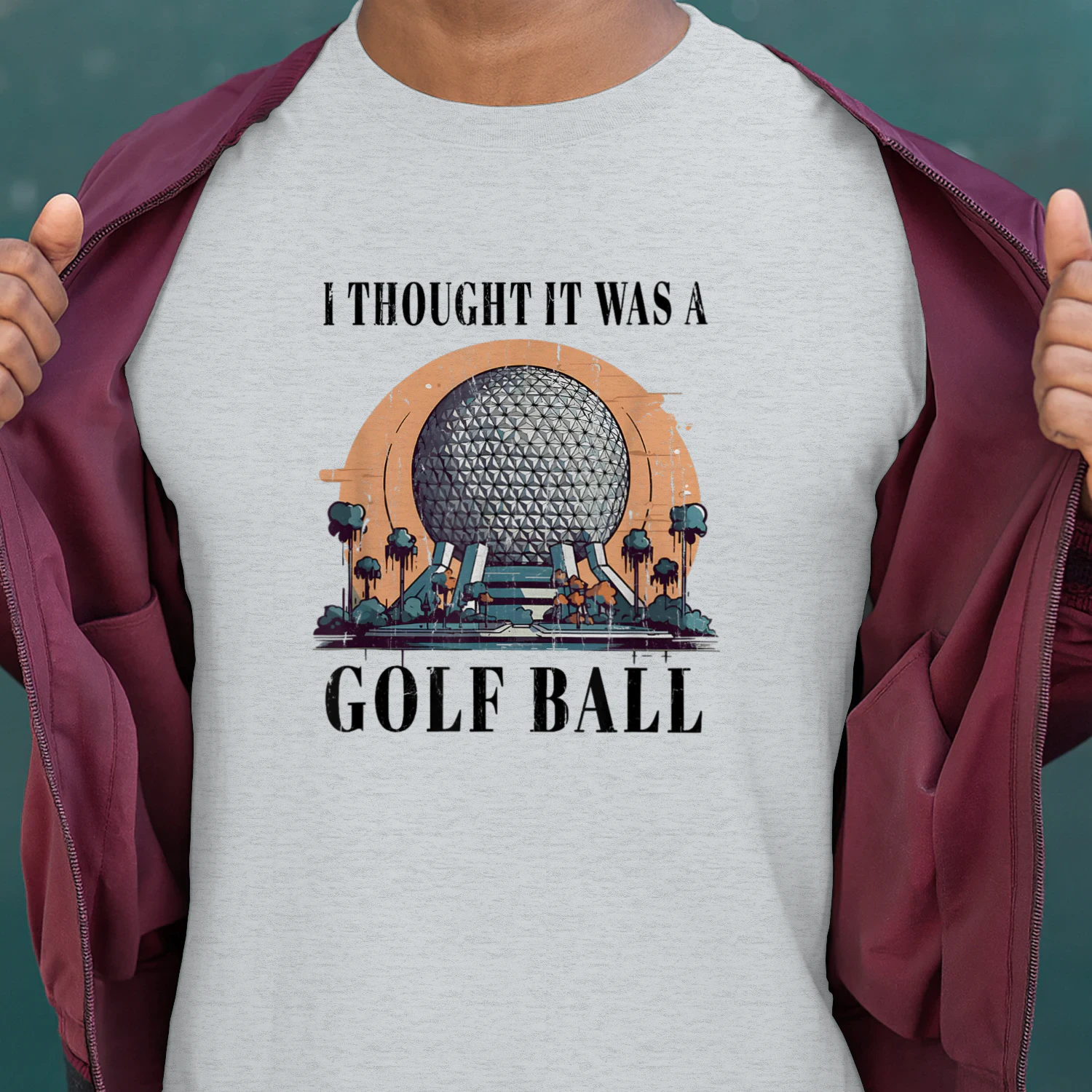 I Thought It was A Golf Ball Funny Golf Ball