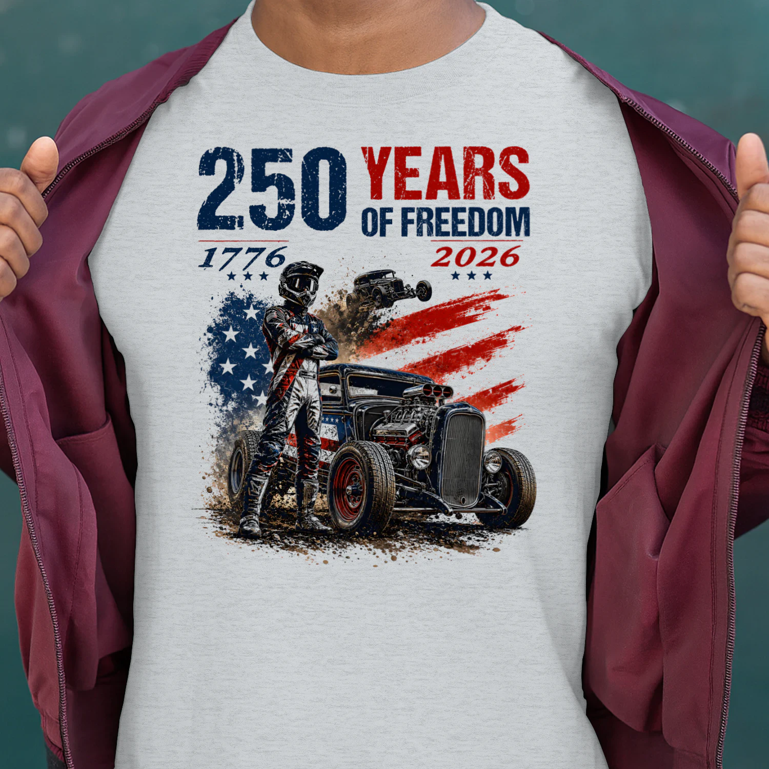 Hot Rod 250 Years Of Freedom