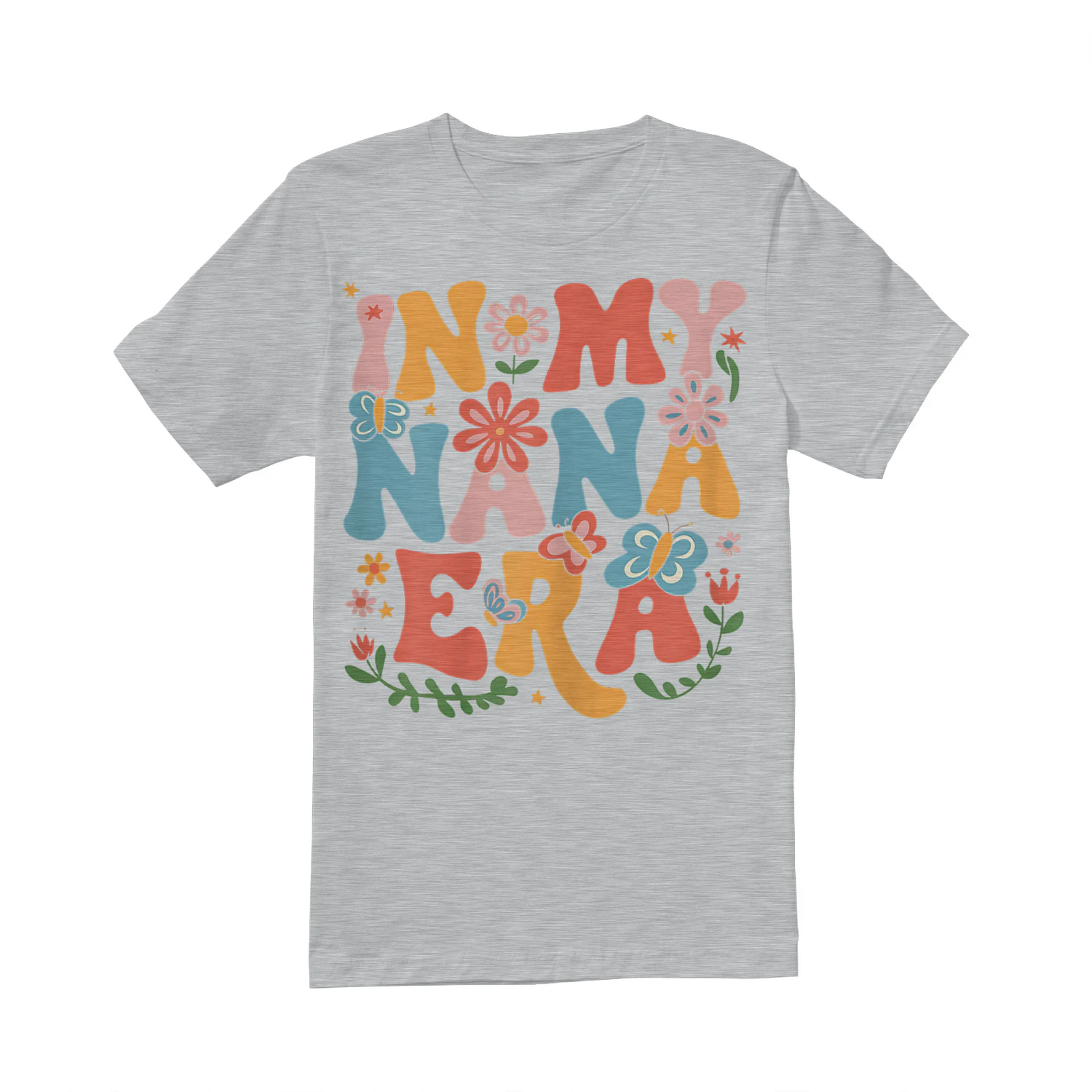 Funny in My Nana Era Retro Groovy Mothers Day