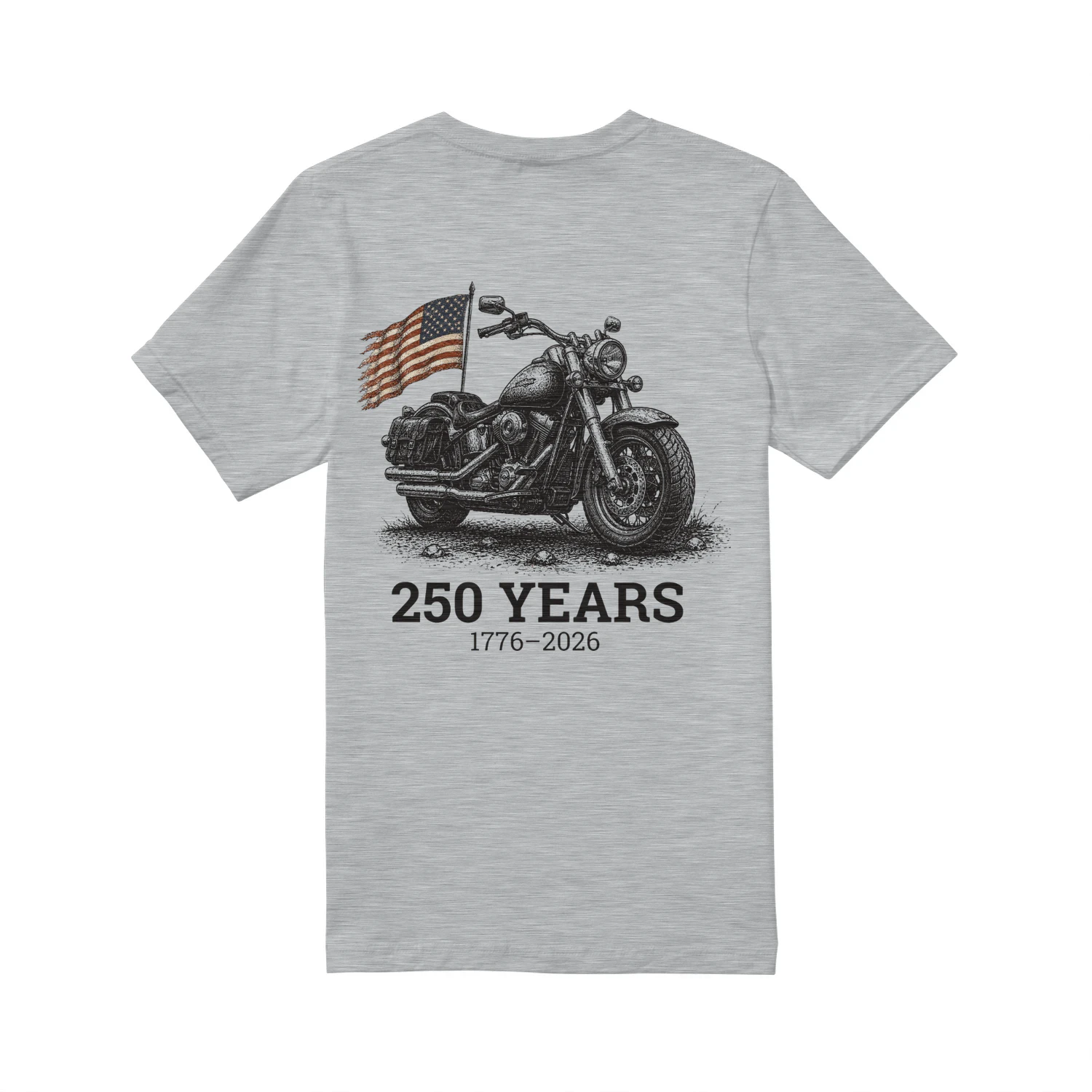 Motorcycle 240 Years US 1776 2026