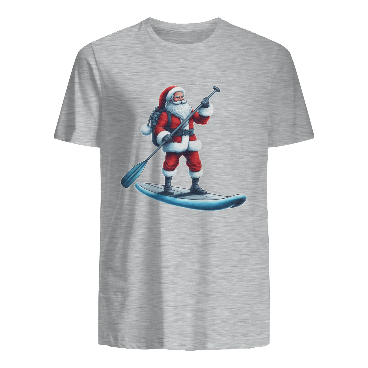 Stand-up Paddleboarding Santa Funny Hobbies