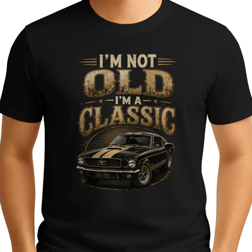 i am not old i am classic