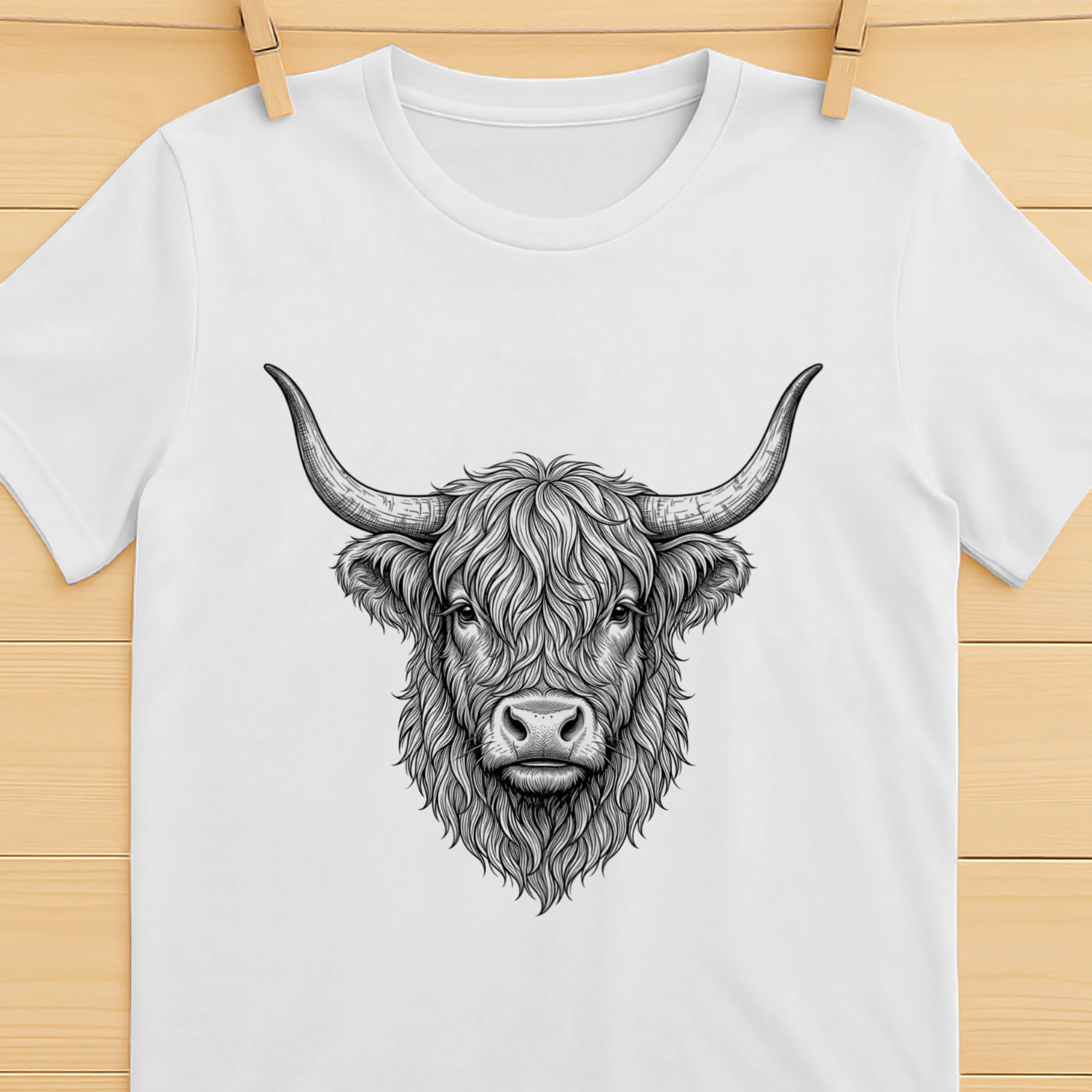 Highland Cow Head