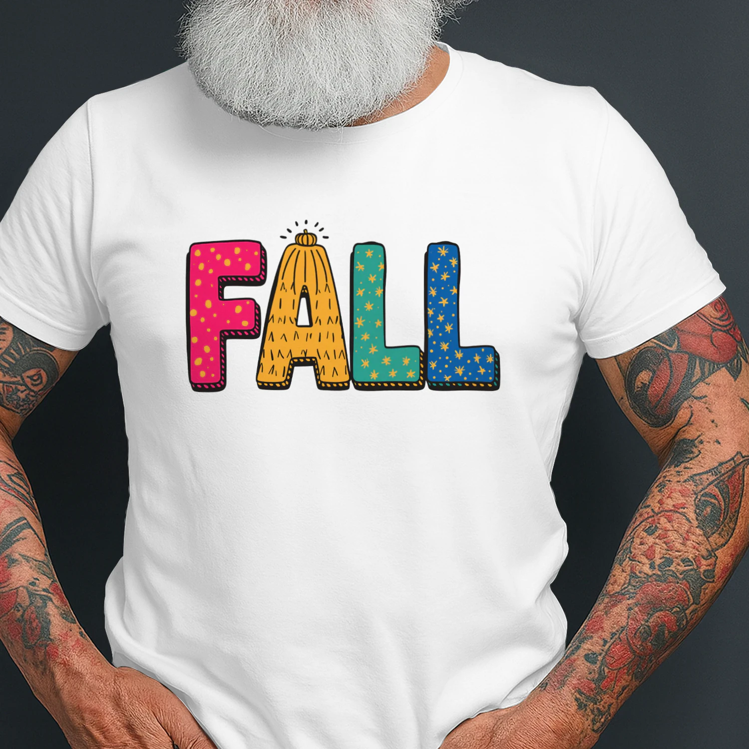 Colorful Fall Pumpkin