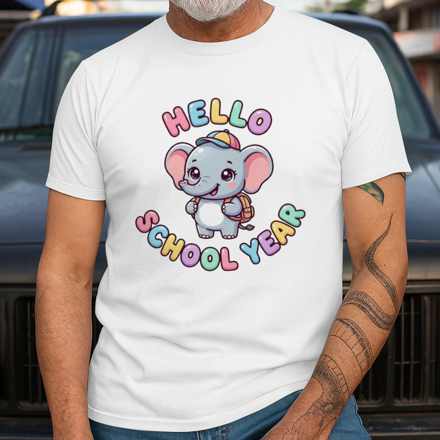 Elephant Hello School Year