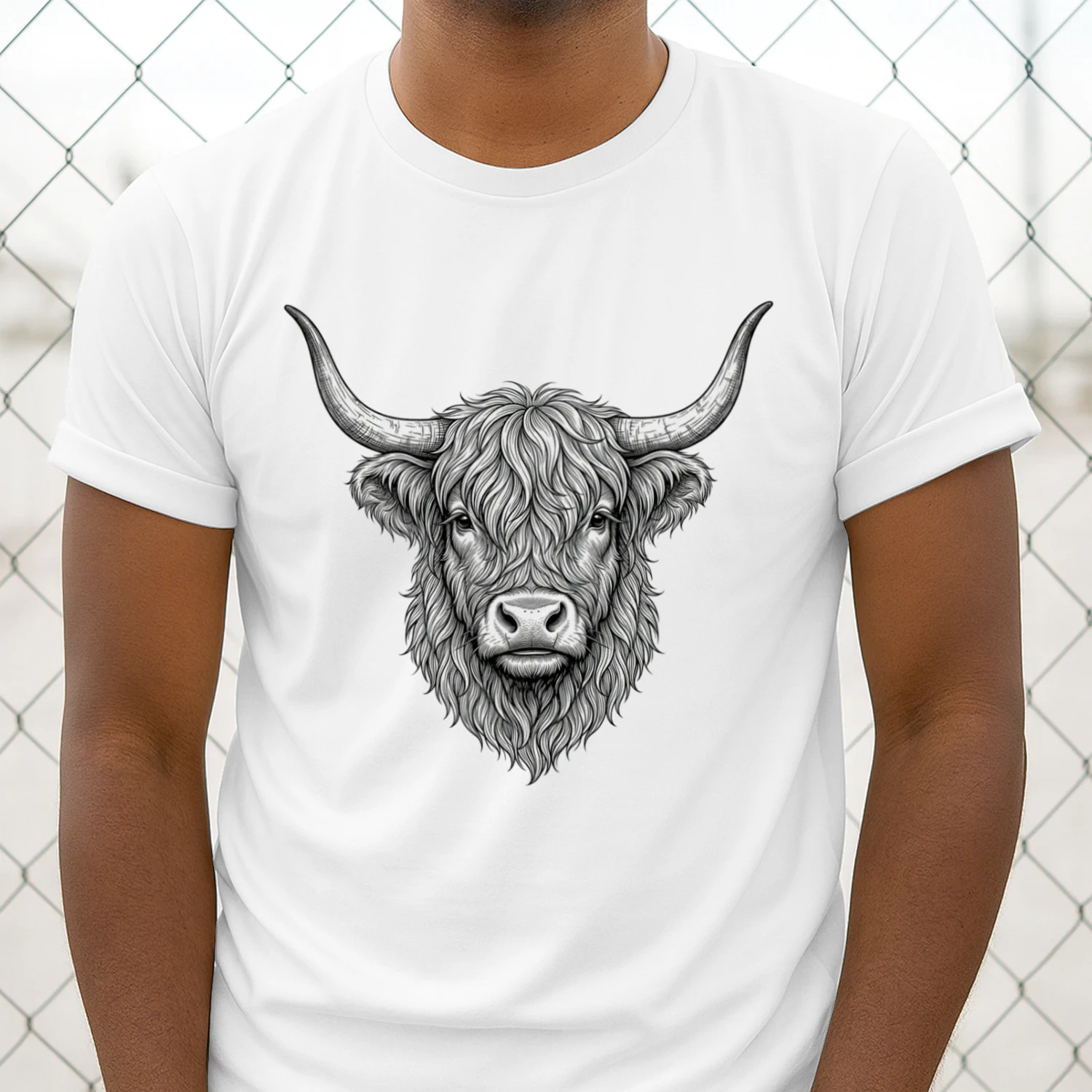 Highland Cow Head