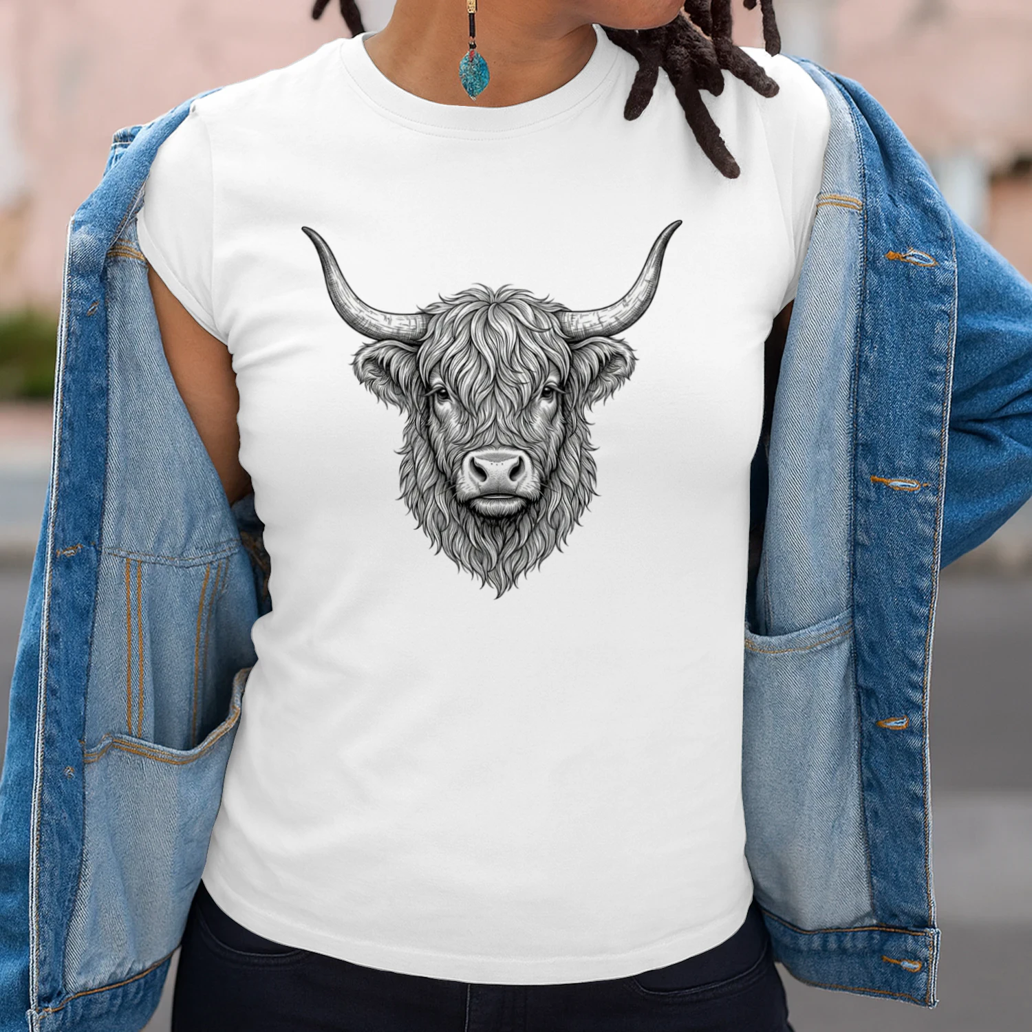 Highland Cow Head