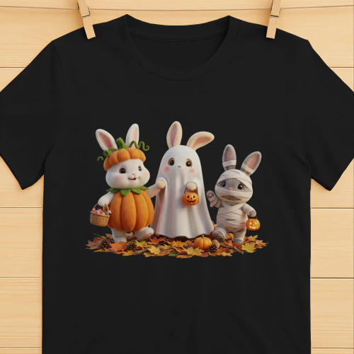 Halloween Bunny Trio