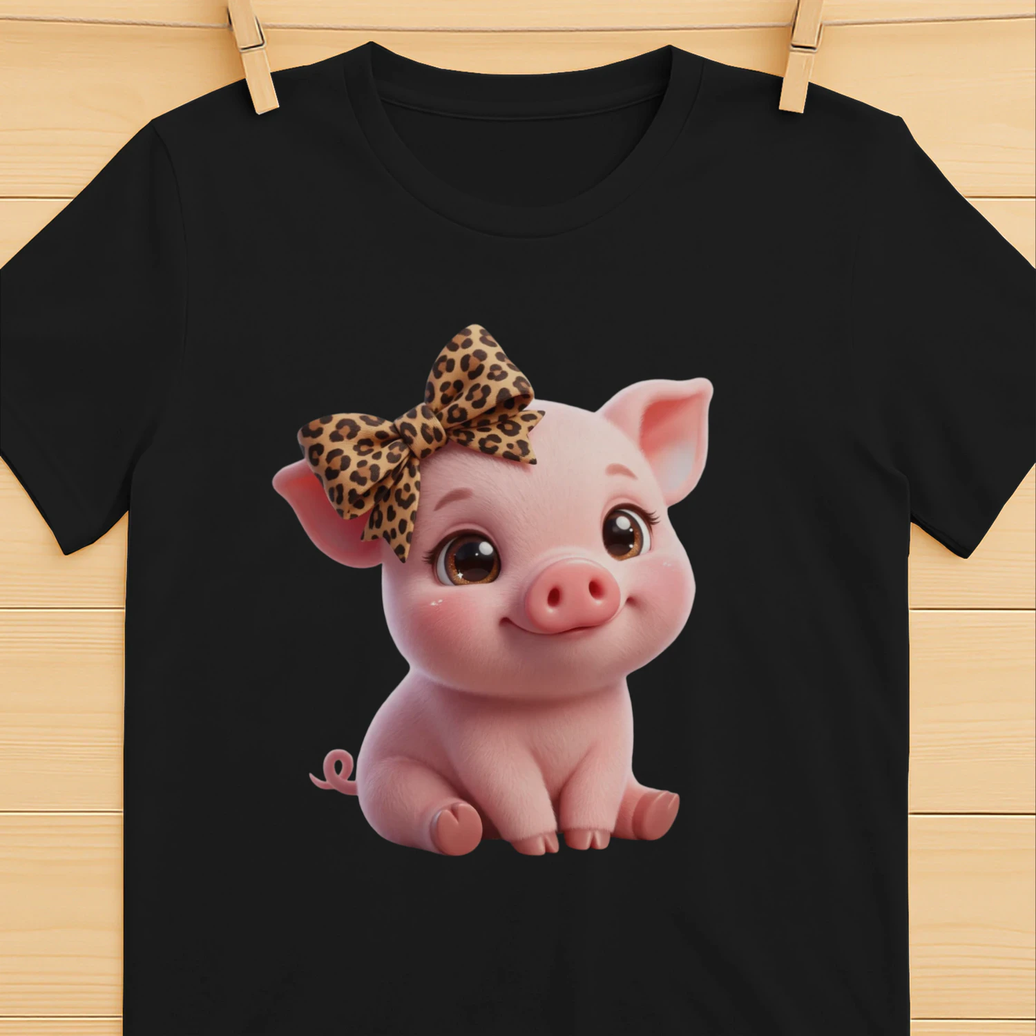 Leopard Bow Pig