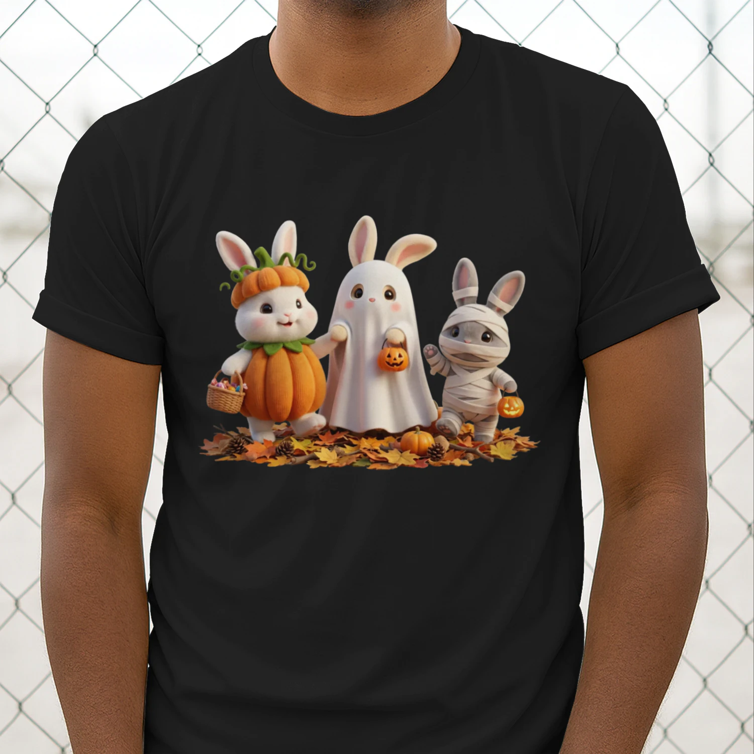 Halloween Bunny Trio