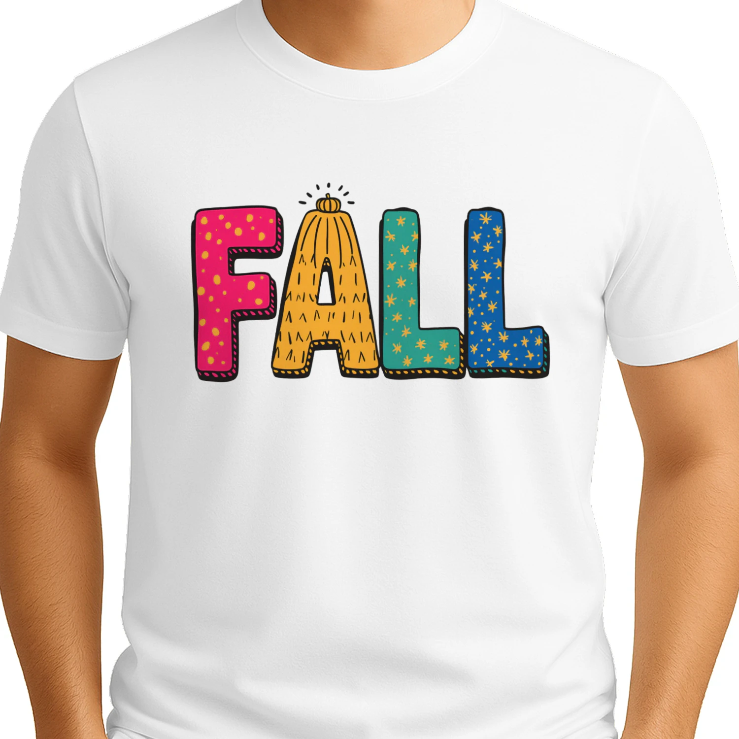 Colorful Fall Pumpkin