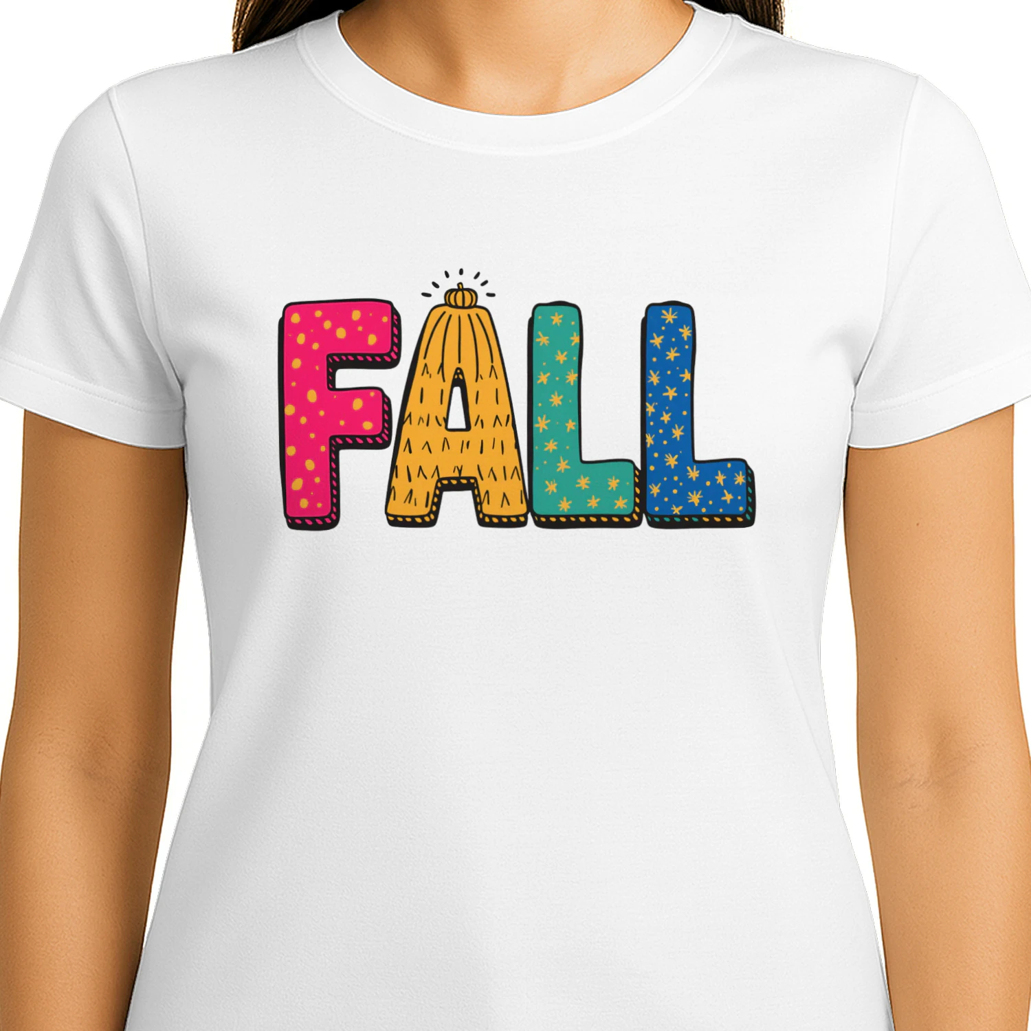 Colorful Fall Pumpkin