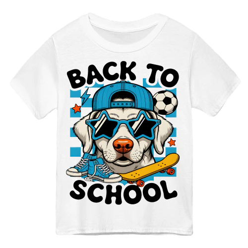 Skater Labrador Back to School 