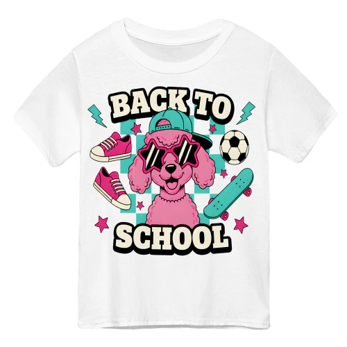 Pink Poodle Back to School 