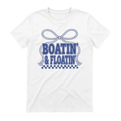 Boatin & Floatin blue