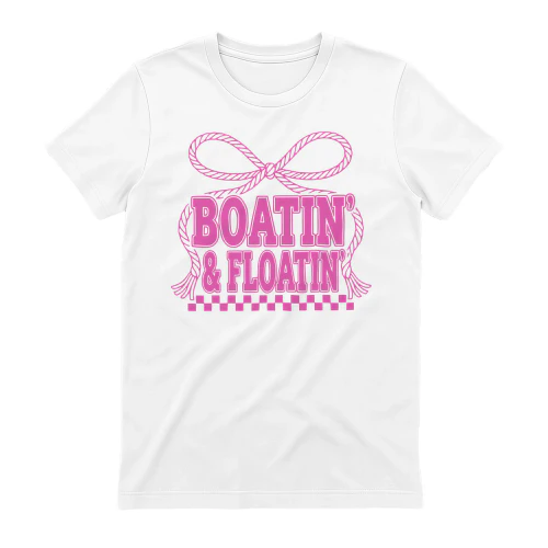 Boatin & Floatin pink