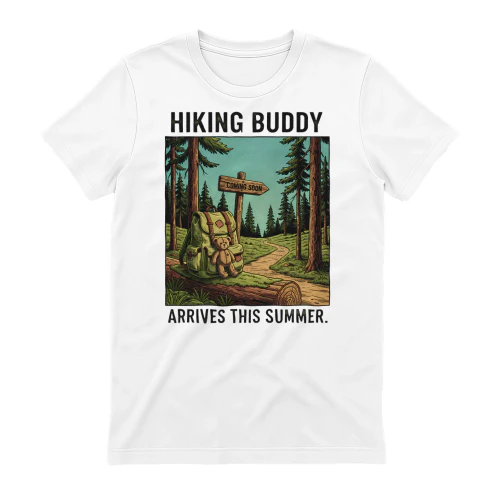 Hiking buddy arrives this summer