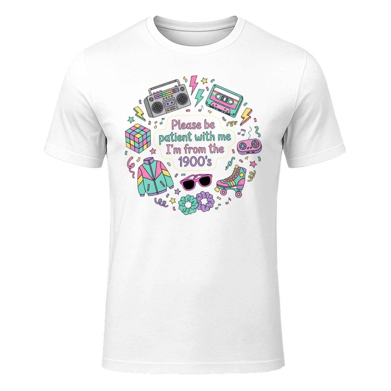 Please Be Patient With Me Im From 1900s Shirt, Meme Shirt, Funny Gift for Mom, Retro 1900 tshirt