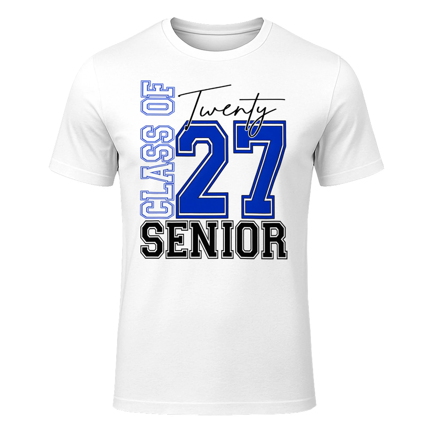 Senior Class of 2027 Shirt Varsity Style Graduation 2027