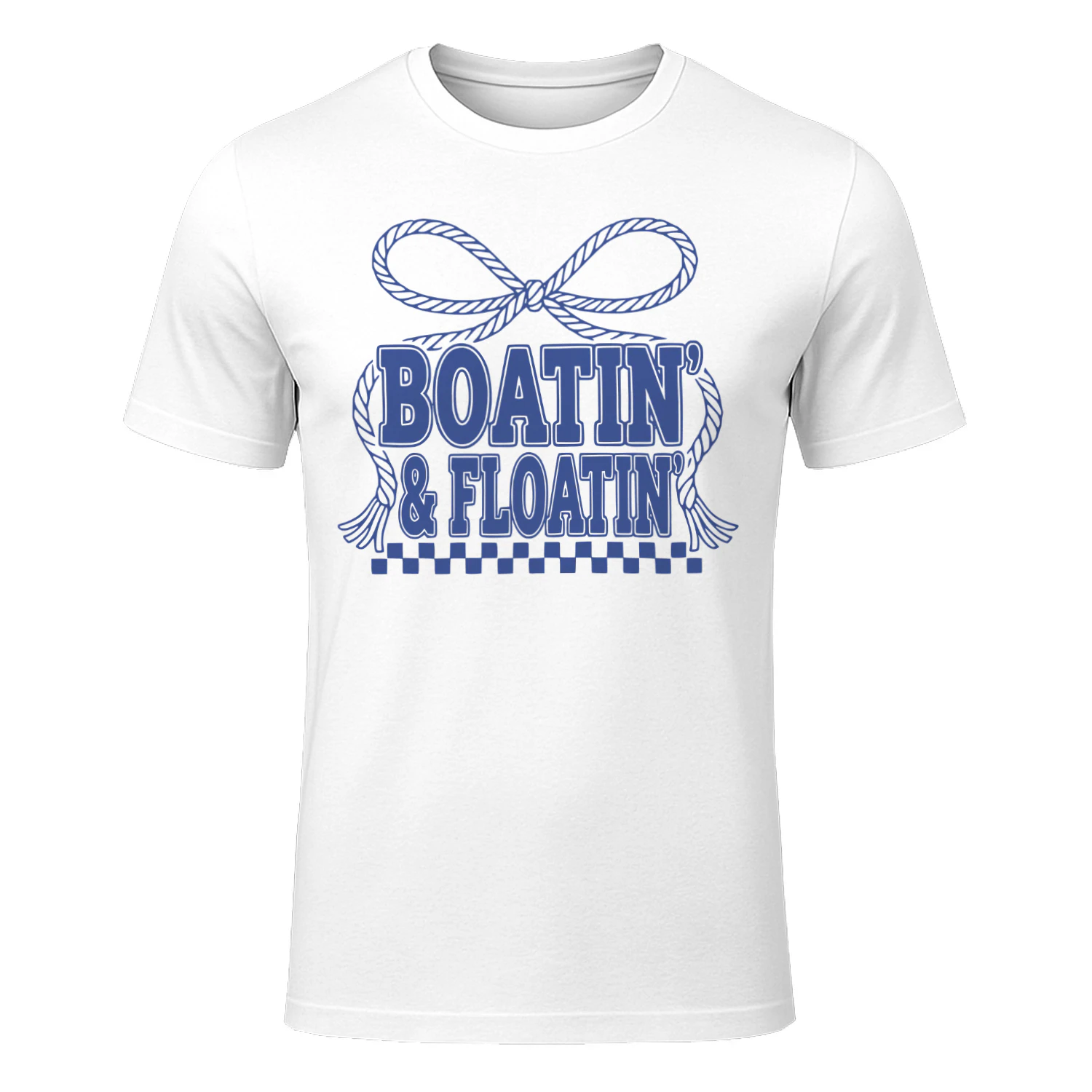 Boatin And Floatin T-Shirt Funny Lake Boating Tee