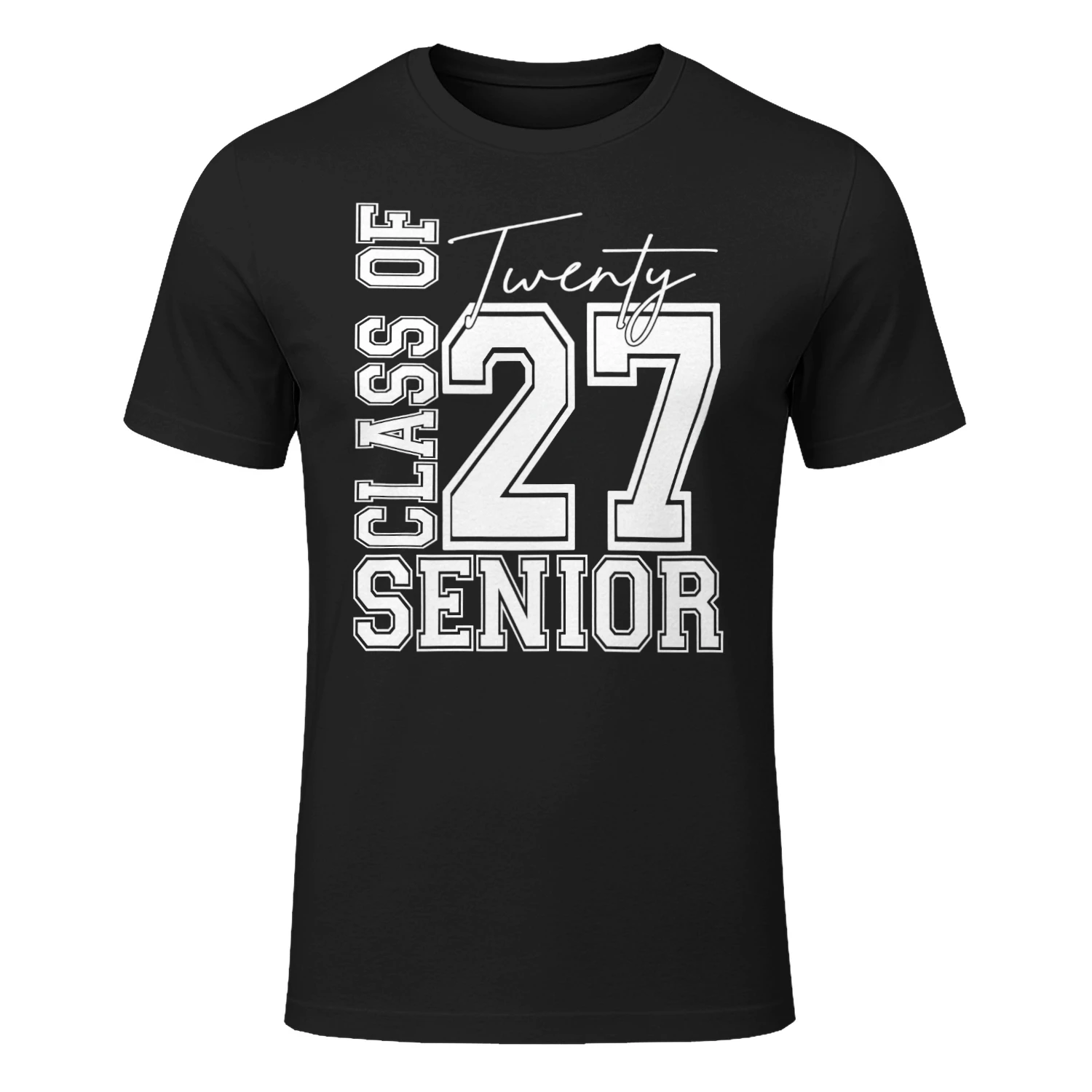 Senior Class of 2027 T-Shirt Varsity Style Graduation 2027