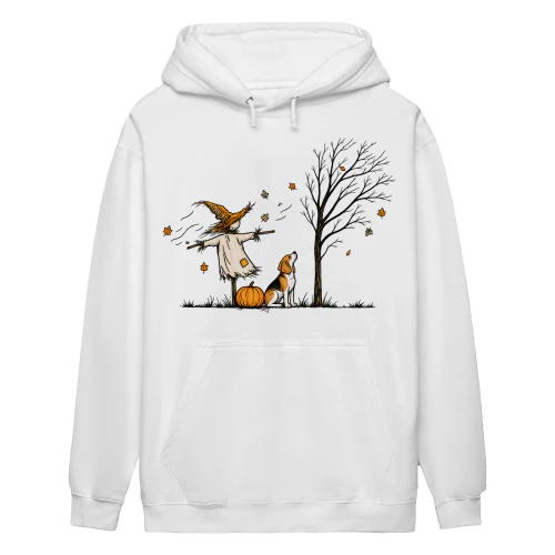 Fall Beagle & Scarecrow