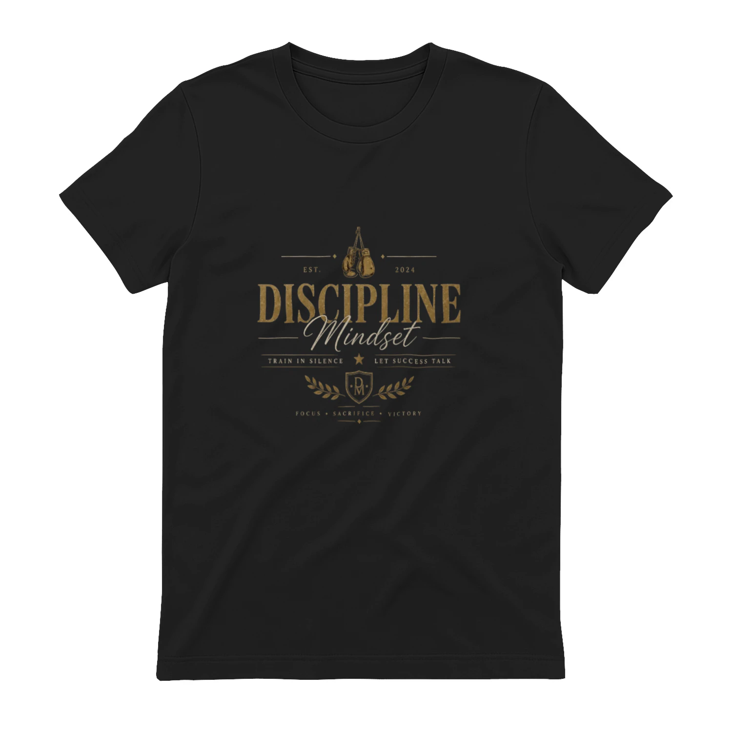 Discipline Mindset Premium Boxing T-Shirt