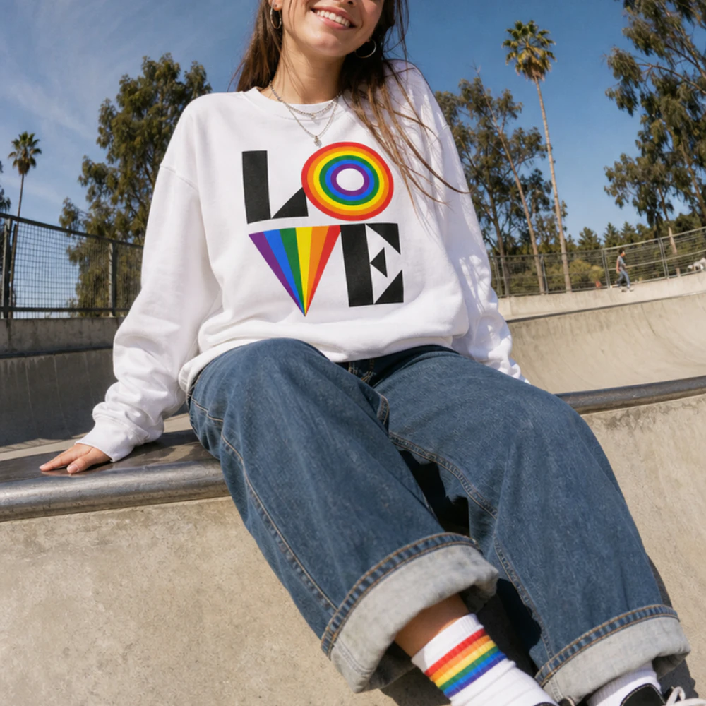 Bauhaus "LOVE" Crewneck – Schwerer