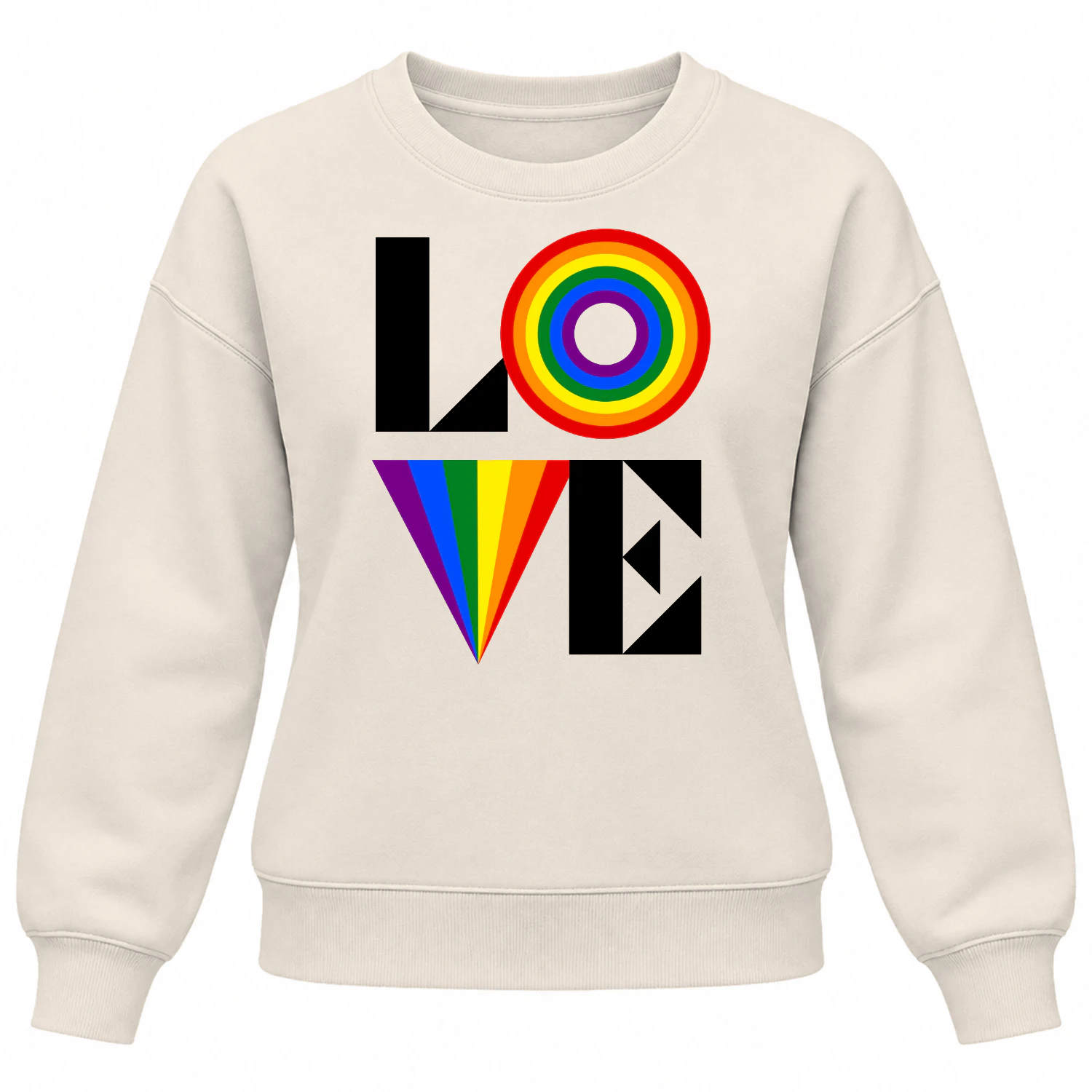 Bauhaus "LOVE" Crewneck – Schwerer