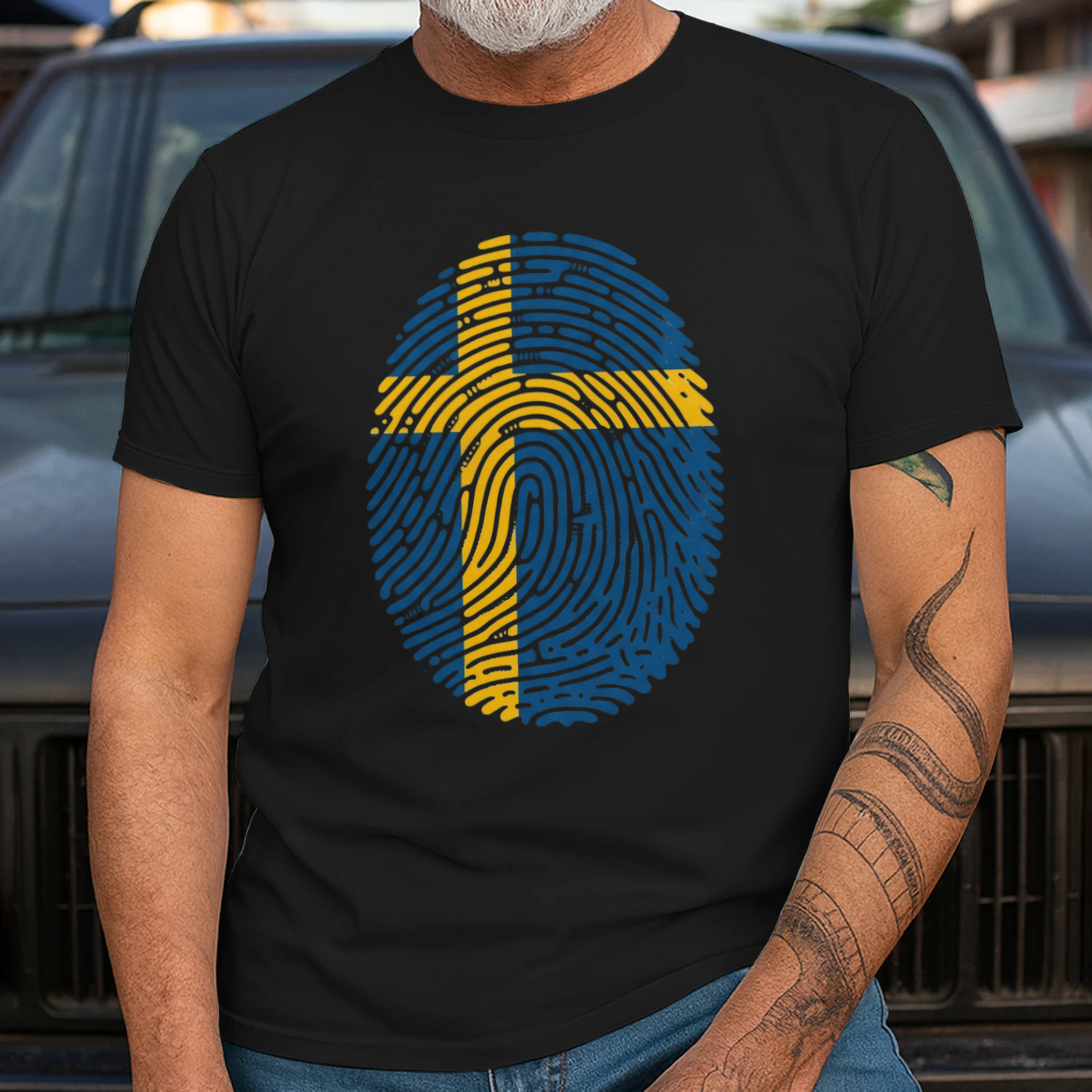 Svenskt Arv – Sverige i Mitt DNA T-shirt